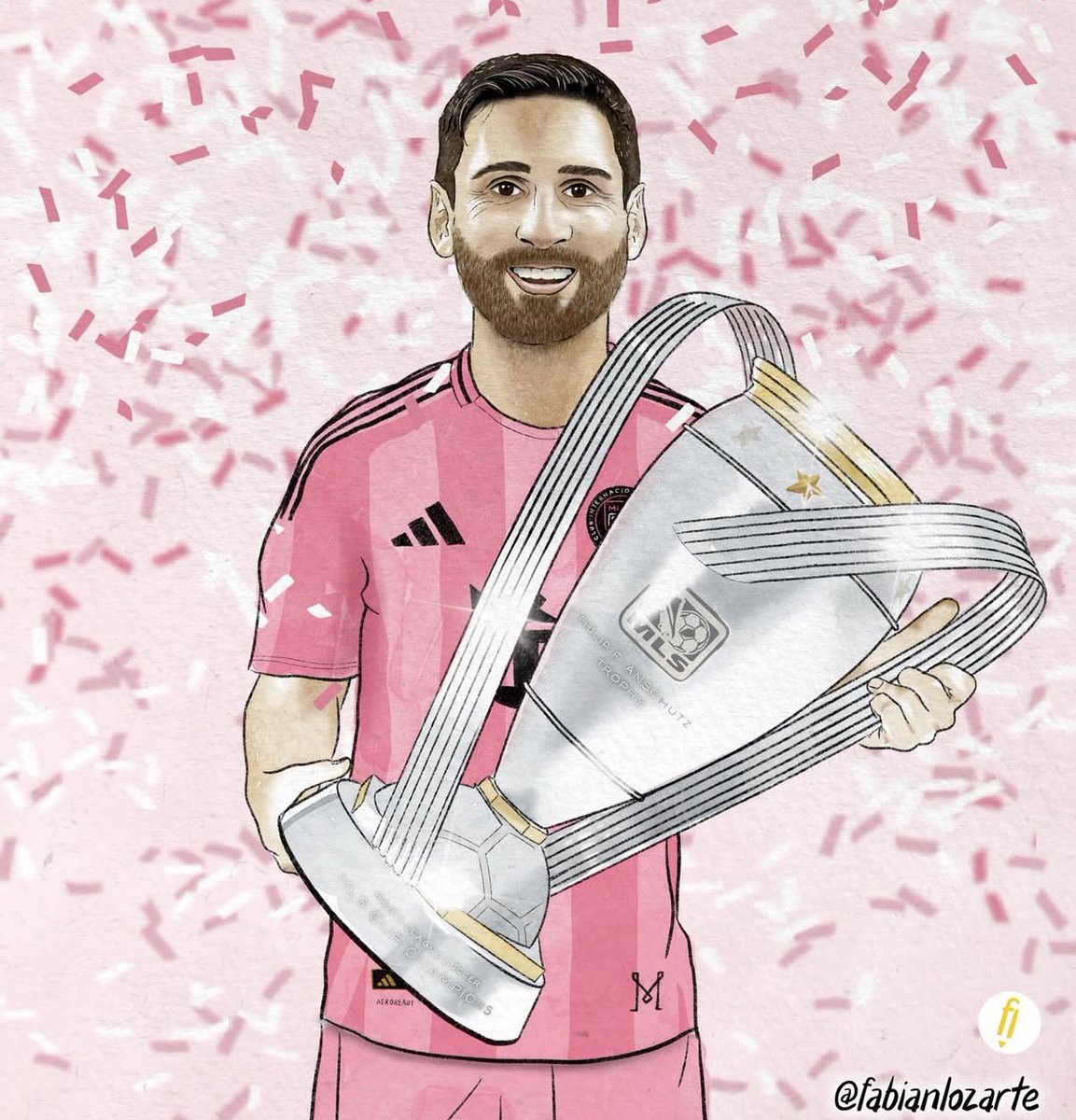 🏆 Inter Miami CAMPEÓN de la Major League Soccer. 3-1 a Vancouver en la final.

El broche de oro para las carreras de Jordi Alba y Sergio Busquets.

#Messi𓃵 con dos asistencias. Para el 2-1 y el 3-1. ¡¡47 campeonatos ganados para el mejor de la historia!!

#MLSCup