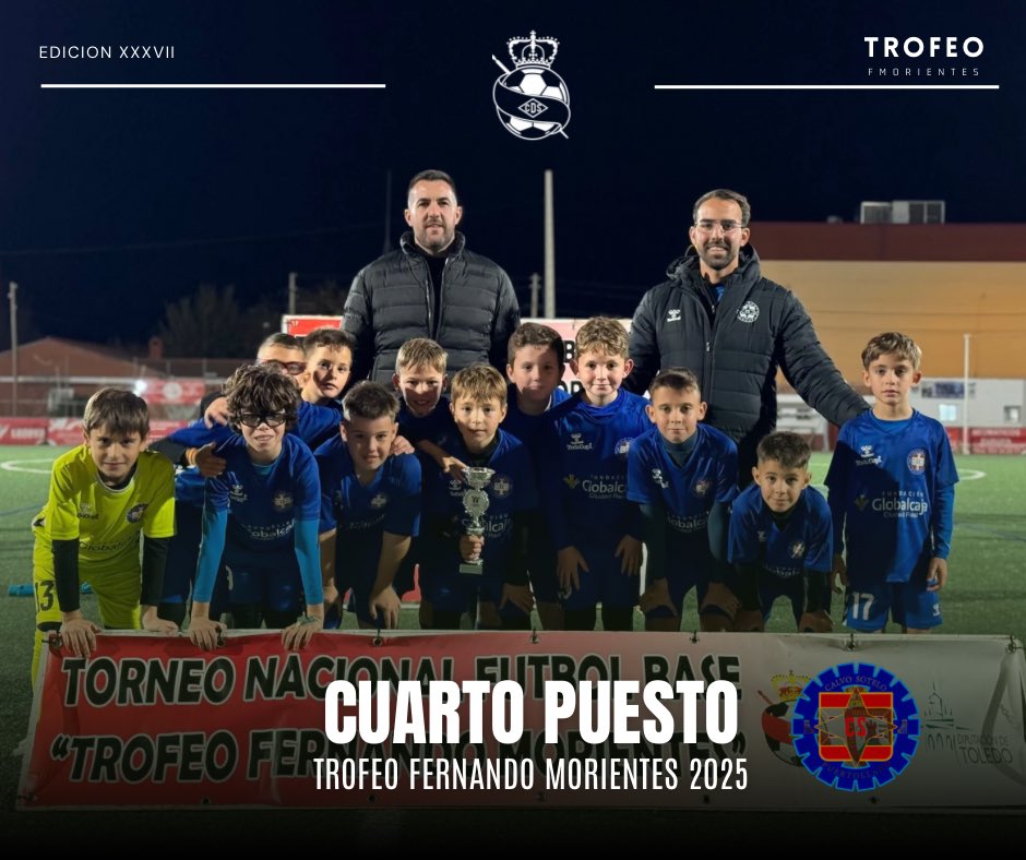 🏟️ 𝙏𝙍𝙊𝙁𝙀𝙊 𝙁𝙈𝙊𝙍𝙄𝙀𝙉𝙏𝙀𝙎 | BENJAMINES 

🏆 CD LEGANES (@cantera_pepinera)
🥈 ORIGEN ANDALUZ (<a href="/origenandaluz/">Origen Andaluz</a>)
🥉 RAYO VALLECANO (@rayovallecanoacademia) 
🛡️ CS PUERTOLLANO (<a href="/cspuertollanocf/">CS Puertollano CF</a>) 

MVP: Nico Díaz (@cantera_pepinera) 😎🔥

¡Vamos por más! 🤩