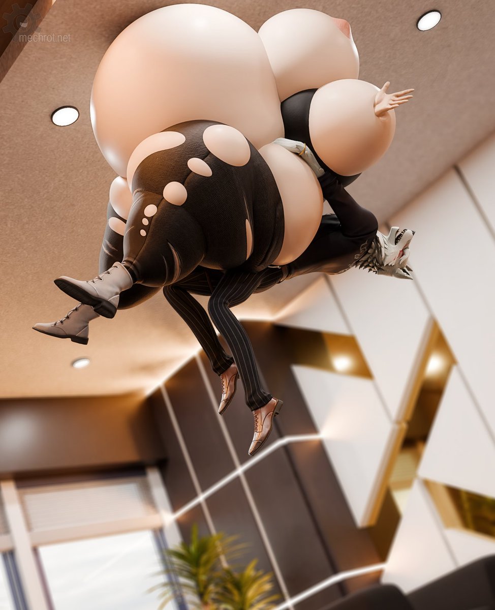 the big bad wolf does a lot of puffing but not a lot of huffing.