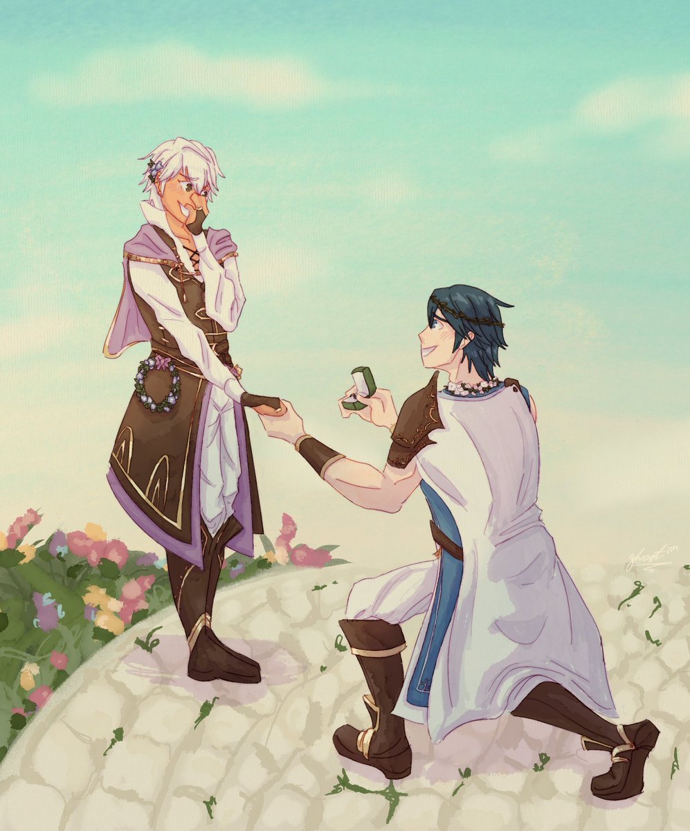 #chrobinweek2025 day 6 - devotion

[ #chrobin #fe13 ]