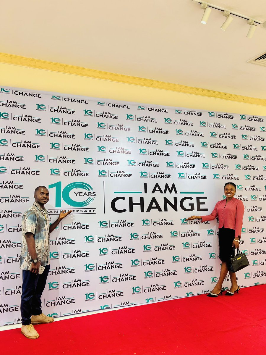ominyainitiativ's tweet photo. @ominyainitiativ team joined the 10th Anniversary of I Am Change Organization — celebrating 10 Years of Impact and the power of youth-led transformation.

Representing us: Ruth Victor &amp; Monday Ishaya.
More impact ahead! ✨
#IAmChange #OIPCD #OminyaInitiative #10YearsOfImpact https://t.co/gMUzofmso7
