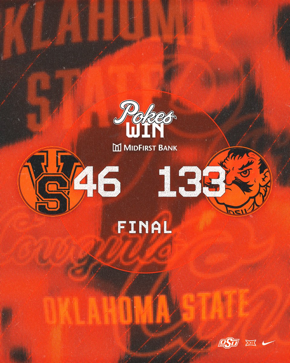 OSUWBB's tweet photo. Picked up Win No. 10 in style 😎
#GoPokes https://t.co/C3ZRDuPKUu