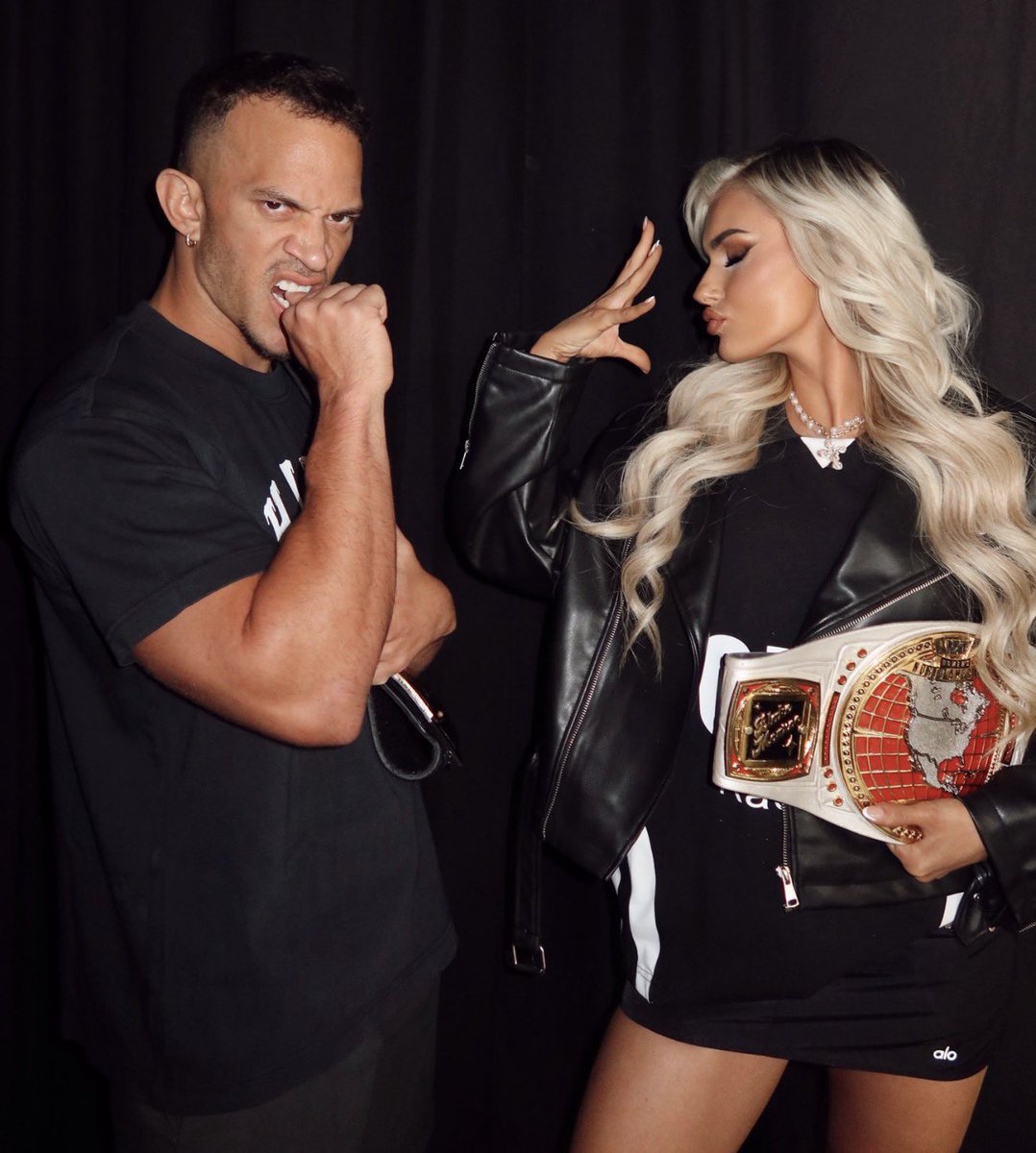 The Woman From Hell. 𖤝 NOT @BlakeMonroeWWE tweet media