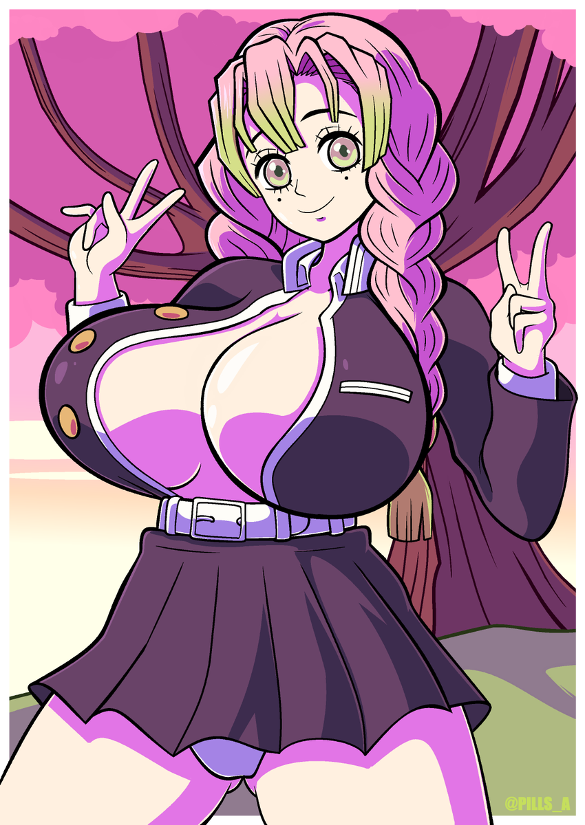 Mitsuri Kanroji (again!)
I don't know, I just like her design, it's fun to draw.
Enjoy!
#DemonSlayer