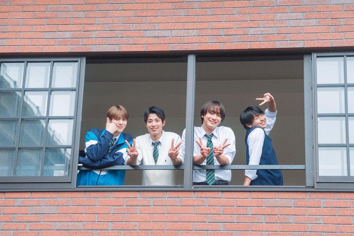 #修学旅行で仲良くないグループに入りました 
🚌第𝟖話𝐓𝐕𝐞𝐫見逃し配信中💨

＼おはようございます🌞／

配信始まってます❗️
#8 泣いてさらけ出す恋心
tver.jp/episodes/ep1vx…

#藤本洸大 #簡秀吉
#桜木雅哉 #福田歩汰 #清水海李
#ドラマ修学旅行
#渡会は校舎裏で告られ中