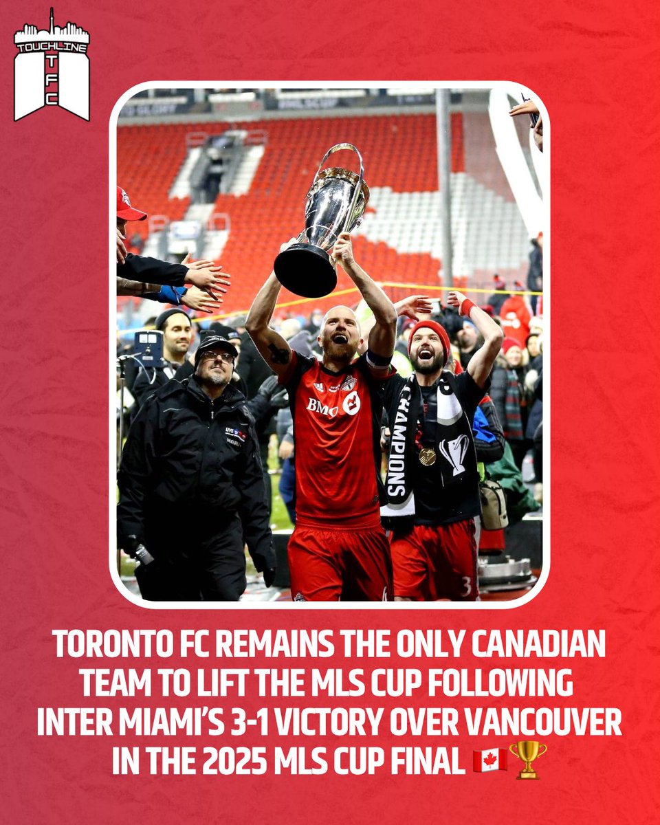 TouchlineTFC's tweet image. 𝙐𝙣𝙙𝙞𝙨𝙥𝙪𝙩𝙚𝙙 🇨🇦🏆

#TFCLive