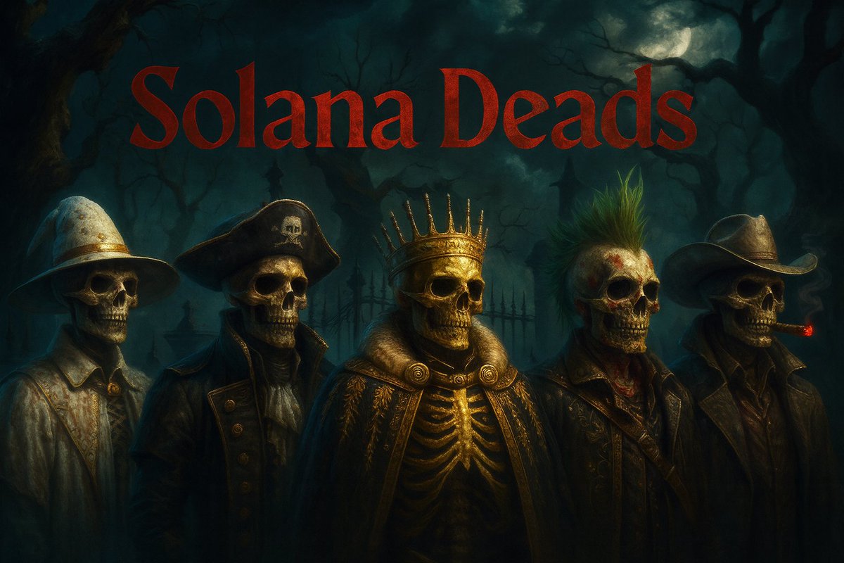 Solana Deads is making a major move. 💀🚀

The mint price is officially shifting from 0.555 to 0.321.
 
This is a strategic pivot designed to strengthen the project, align with market sentiment and maximize long-term growth. 📈