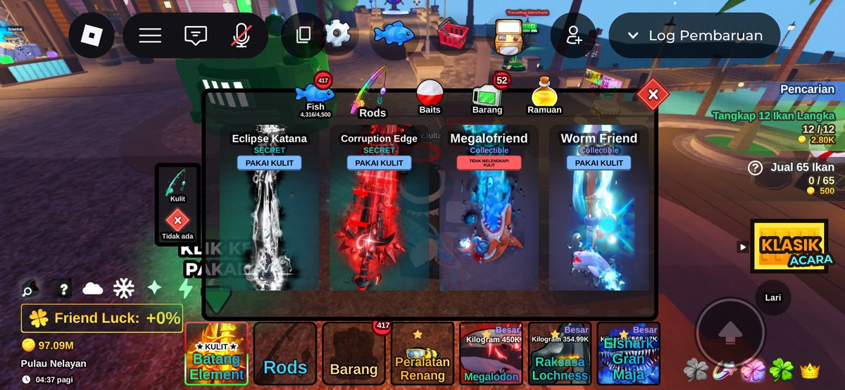 akhirya dapet 2 skin gratisan ini wkwkwk