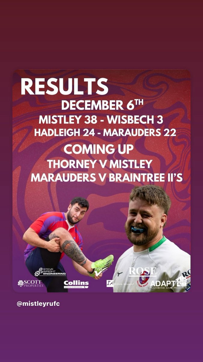 Mistley RUFC tweet media