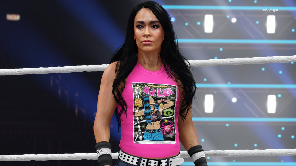 urfavorit3trash's tweet photo. AJ Lee - WarGames'25 available now! #WWE2K25 https://t.co/frkPsWbFYH