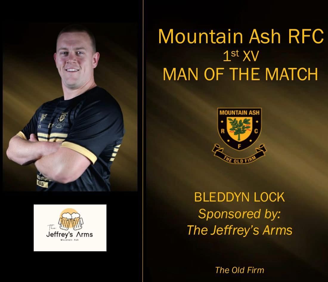 rfc_mountain's tweet image. Today’s man of the match, on a fitting day to top his 200th 1st XV appearance for the club. Co captain Bleddyn Lock with a solid performance in tough conditions!

Enjoy the night skip! 

#TheOldFirm #150th 💛🖤