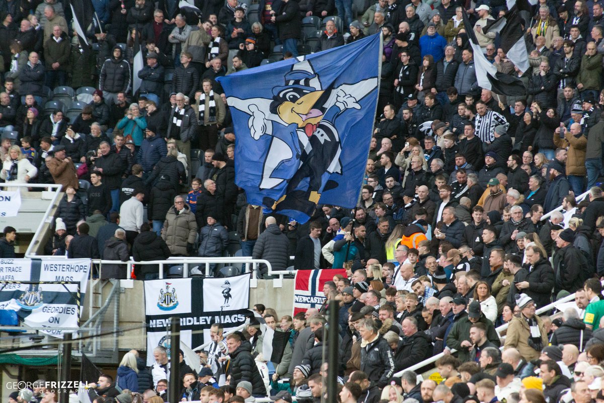 toonarmy59's tweet photo. Today we saw something you don't witness very often: a brilliant goal direct from a corner. Sat in the Leazes End watching the curl on the ball spinning towards the goal over the fingertips of Martin Dubravka was simply sublime. Bruno!! @worflags @NUSCuk @NUFC #Toonarmy #NUFC https://t.co/4xEnfpYkan