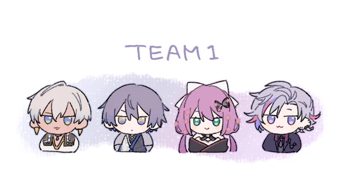 チーム1 #にじイカ祭り2025 #絵ブラヒム #ドロウイング #リツキあーと #絵スコート