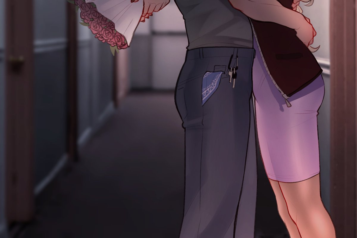 TiredJust1's tweet image. Day 6: First Date

Kiss goodbye at the door? Or a kiss hello? 🤔

#bistrohuddy #rubycoleweek2025