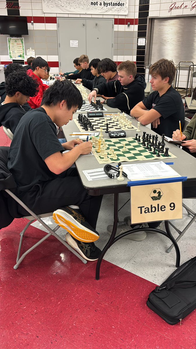 meistersteger's tweet photo. Round 4 v. Maine South. Need a W to finish 2-2 on the day. @NCHSOFFICIAL @NCHSActivities https://t.co/Q7UM3gHExT