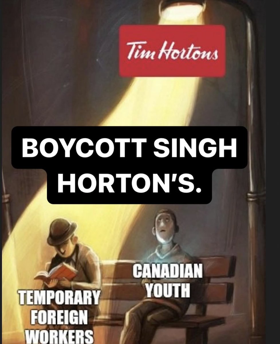 CanadianGrayMan's tweet image. Boycott #timhortons and their abuse of the temporary foreign workers program!

#SinghHortons