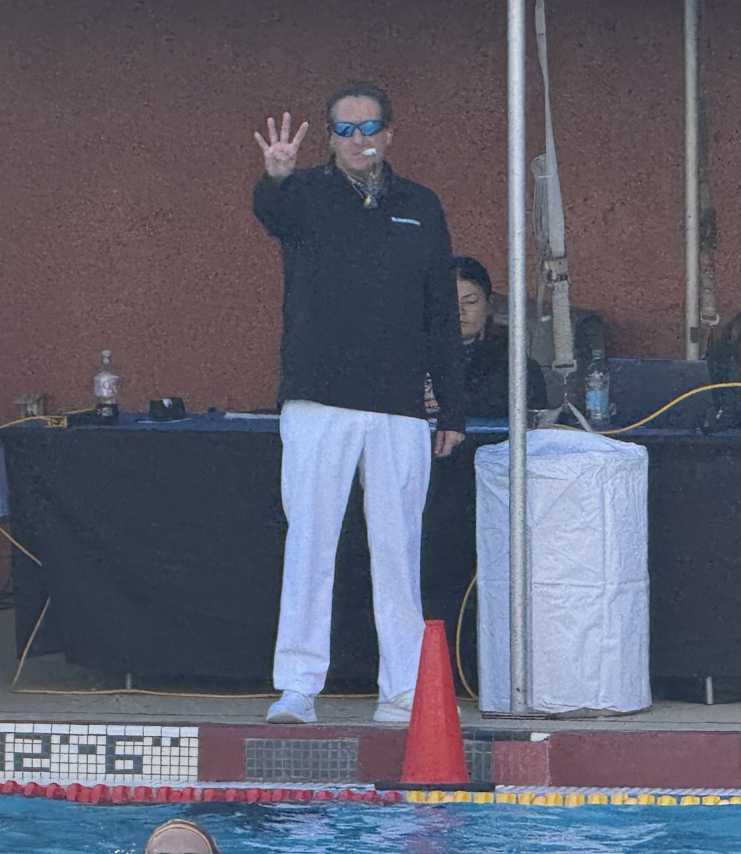 poloambear's tweet photo. @NCAA Itβs semifinal Saturday!!! @USCWaterPolo taking on @fordham.
Making the callsβ¦Jenn McCall and Joe Peila
#TheTotalPineapple
#RefereeRising
#ChampionsWinHere
@MPSFSports
ππππππππππ https://t.co/8zU1Vye0g3