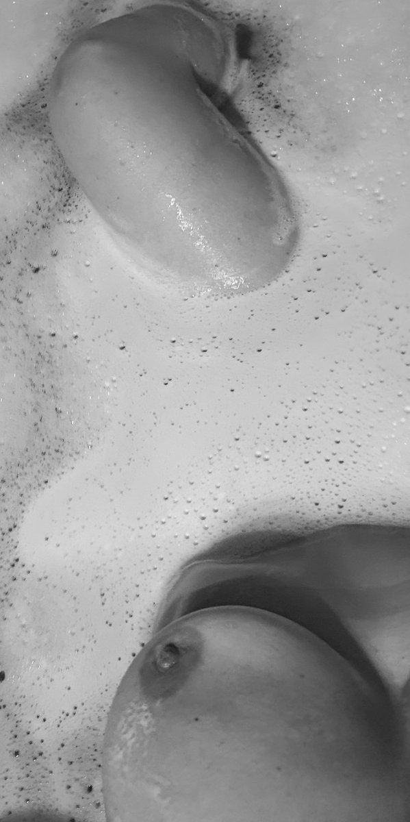 A girl and her bath