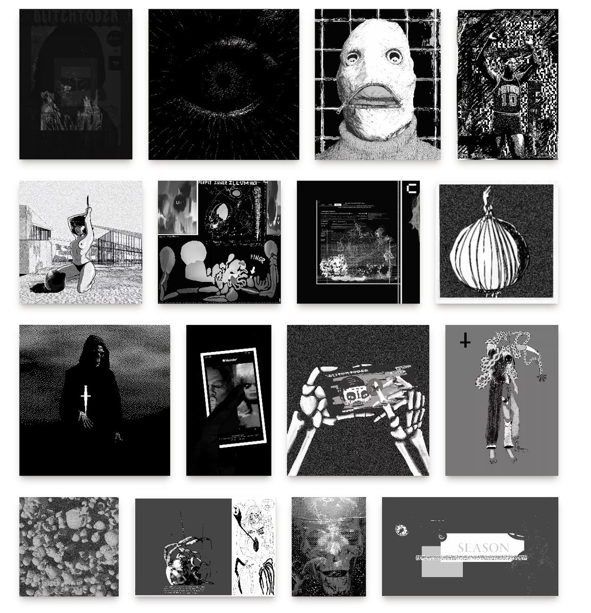 Finally assembled my Glitchtober 2025 collection on Deca... Who collected more?
deca.art/ddrtst/glitcht…