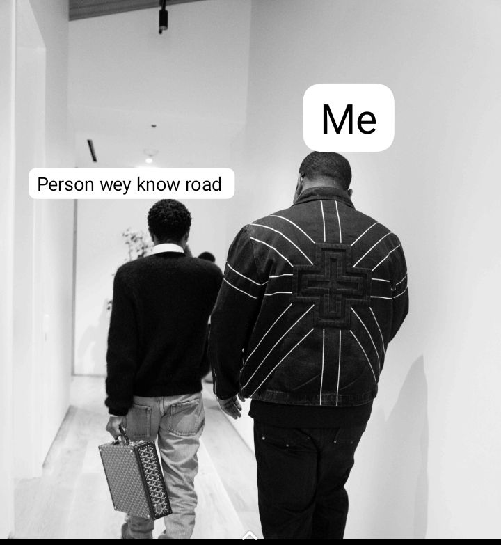 PolycarpAdda's tweet image. Person wey know road