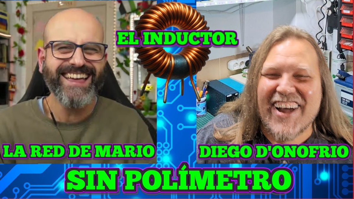 🤯 De no entender el campo magnético a llegar a entender qué es un inductor gracias a Diego

⏩ youtube.com/watch?v=4AaEV7…

🤓 Pásate por este vídeo para aprender un poco más :D