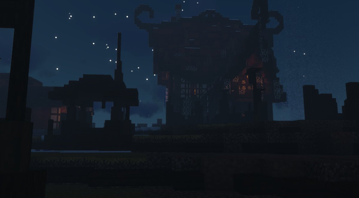 ProgenyMC's tweet image. History lives within the peninsula. As players come and go,  their old structures weather into ruins. Each generation finds something different in these remnants. New stories, history, and places to discover live in the weathered walls. 

#progeny