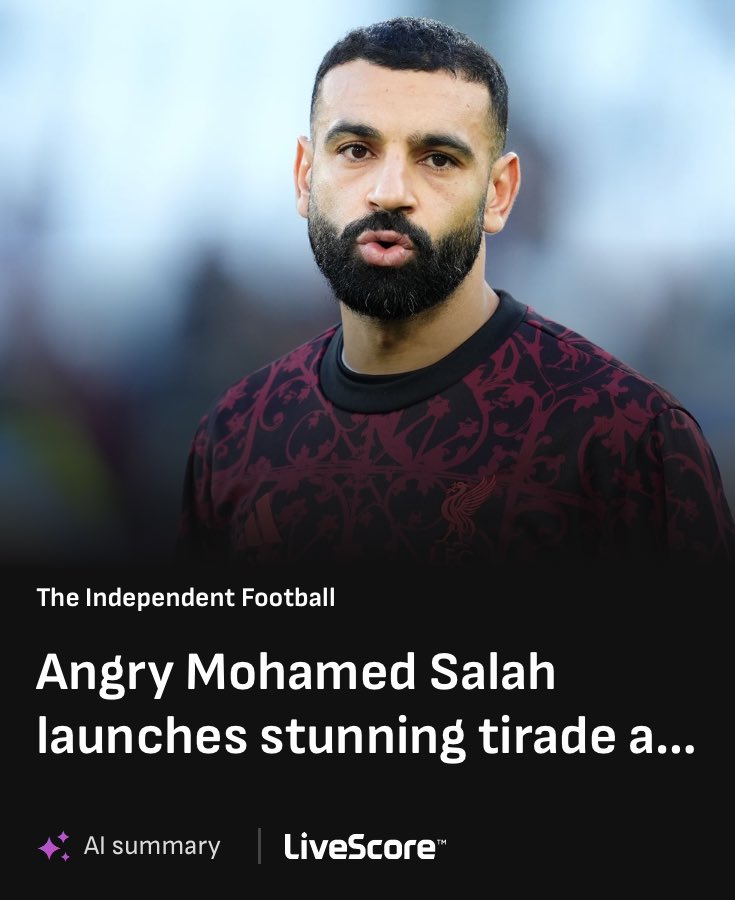 Don't miss this article and all the latest news on LiveScore!
livescoremedia.onelink.me/5KrT?af_xp=app…