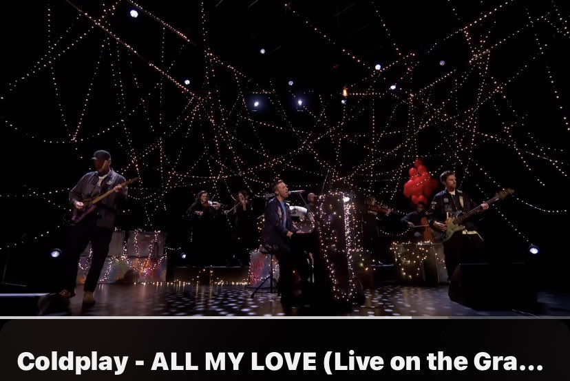 ✨ Back to the year 2024 - AML 🎈 live on the Graham Norton Show 🩵

#Coldplay 🩵♾️⭕️🌈

youtu.be/oYeIMKbNc5A?si…