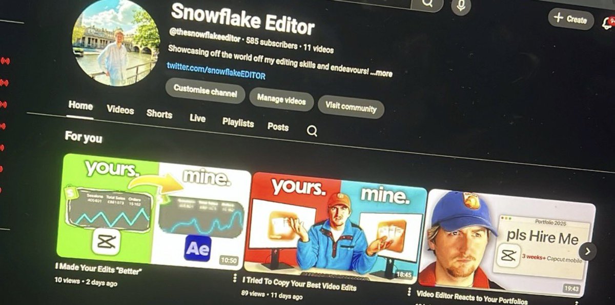 Hugo Booth | Video Editor tweet media