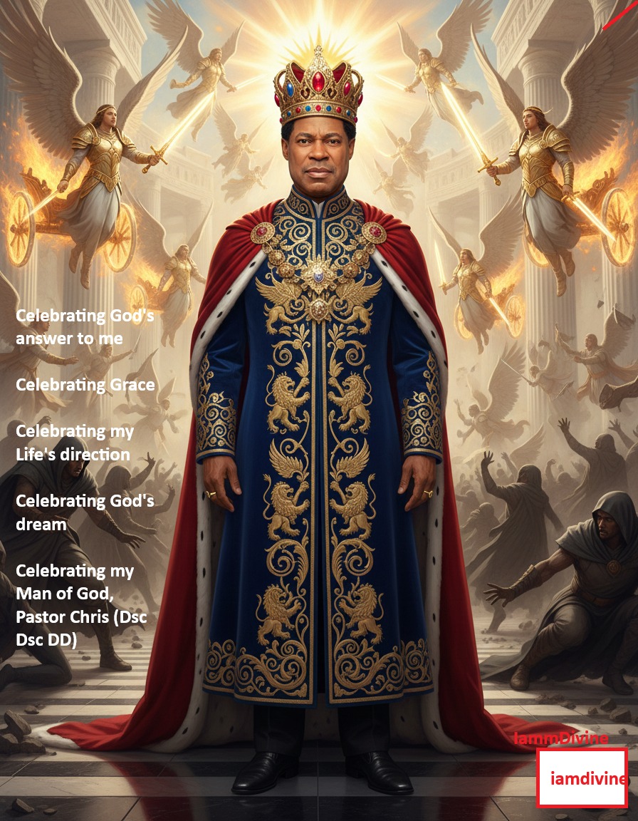 Happy birthday to the world's greatest dad

Thank you Pastor sir, for your liquid love

Thank you for standing when others couldn't 

Thank you for the gift of selflessness

Thank you for you sir. 

I love you. 

#PastorChris
#Dec7
#HappybirthdayPastorChris