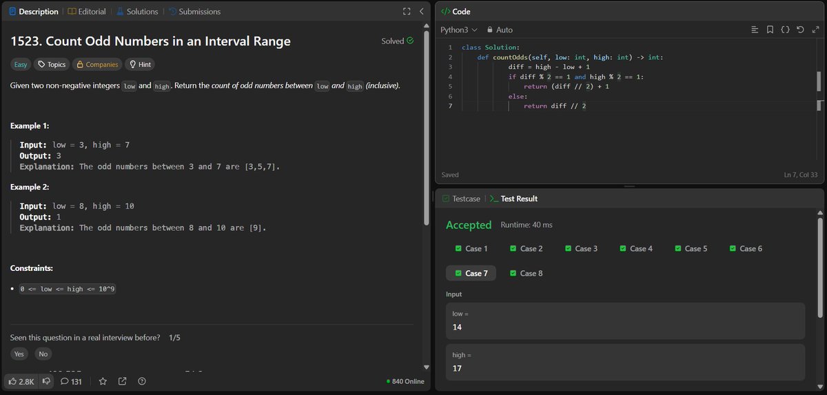 mohitmehtre's tweet image. Today&apos;s LeetCode POTD also done.  
Submitted loop first 😭 and got TLE.