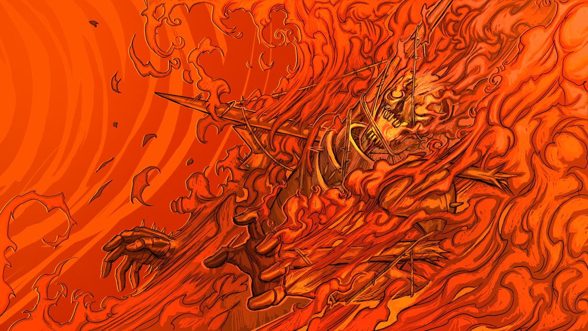 Minha Pintura do Torvo #hexatombe Linhas do incrivel <a href="/kaellzor/">kel</a> ✨❤