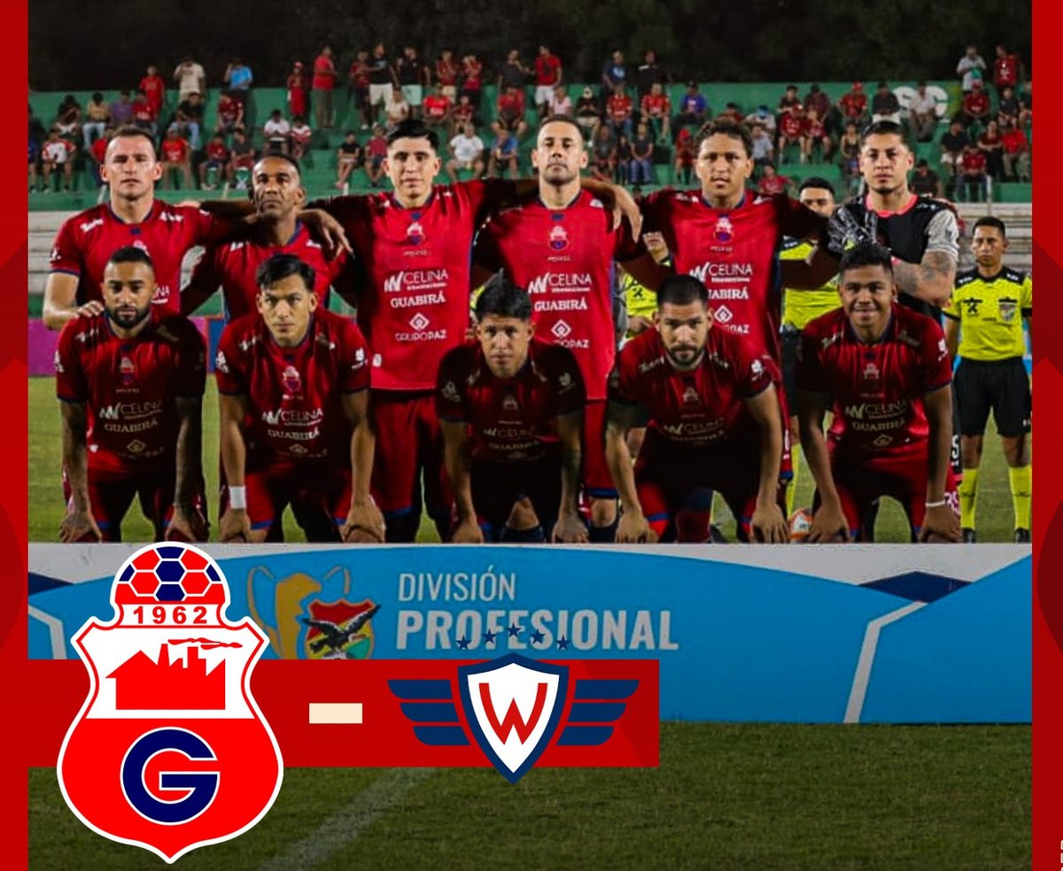 LaRazon_Bolivia's tweet photo. Terminó el partido en Montero, @ClubGuabira goleó 6-3 a @WilstermannCD. Concluyó la jornada sabatina #Fecha28. Nahuel Barco anotó el sexto a los 52'ST.
#Guabirá #Wilstermann
@LaRazon_Bolivia https://t.co/uj2VYCX2LX