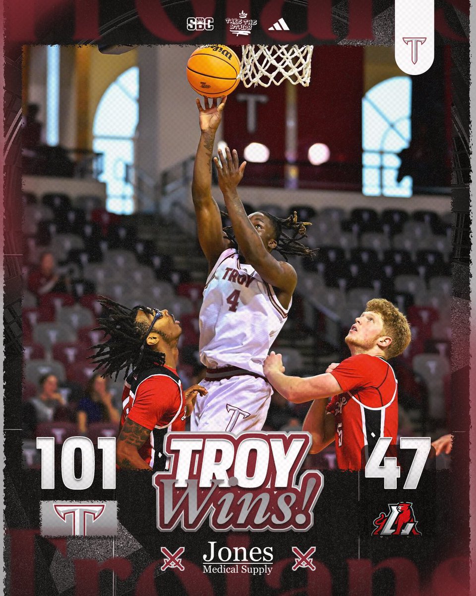 TroyTrojansMBB's tweet image. Saturday Dub ✅

#TakeTheStairs | #OneTROY ⚔️🏀