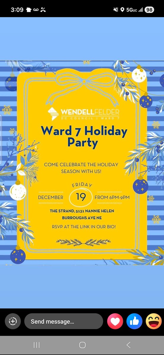 Stamper4DC's tweet photo. #ANC 2025 #HolidayParty was so much clean intentional fun with my colleagues from across #DC 
We proved that no matter what Robert Rules of Order say or folks believe #Ward7 is the best Ward in ALL of the District of Columbia! 

#ANC7C #ANC7F #Ward5 #Ward2 #ANC7B #Stamper4DC https://t.co/1rTcfFevHN