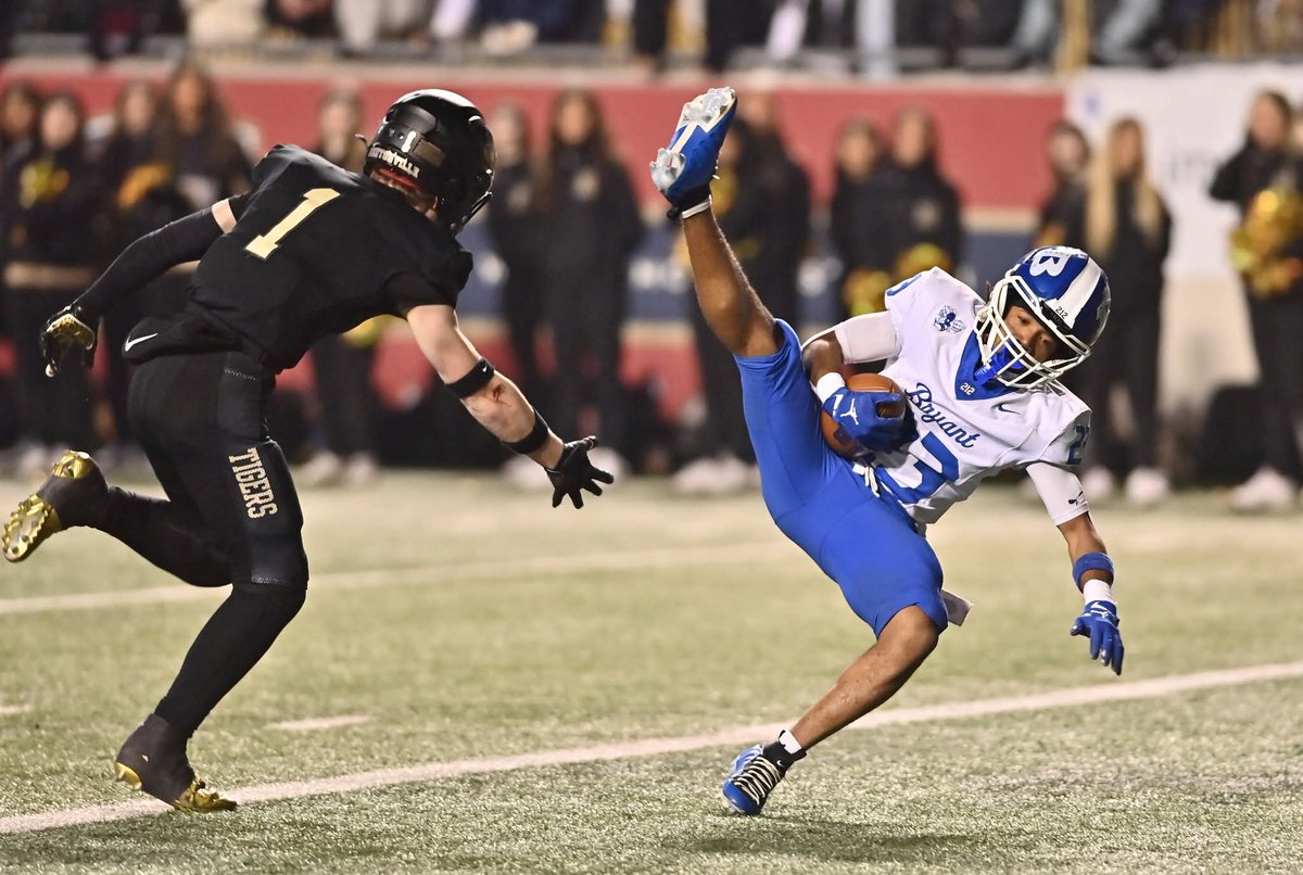 Nice catch by Bryant WR Jacoby Boone