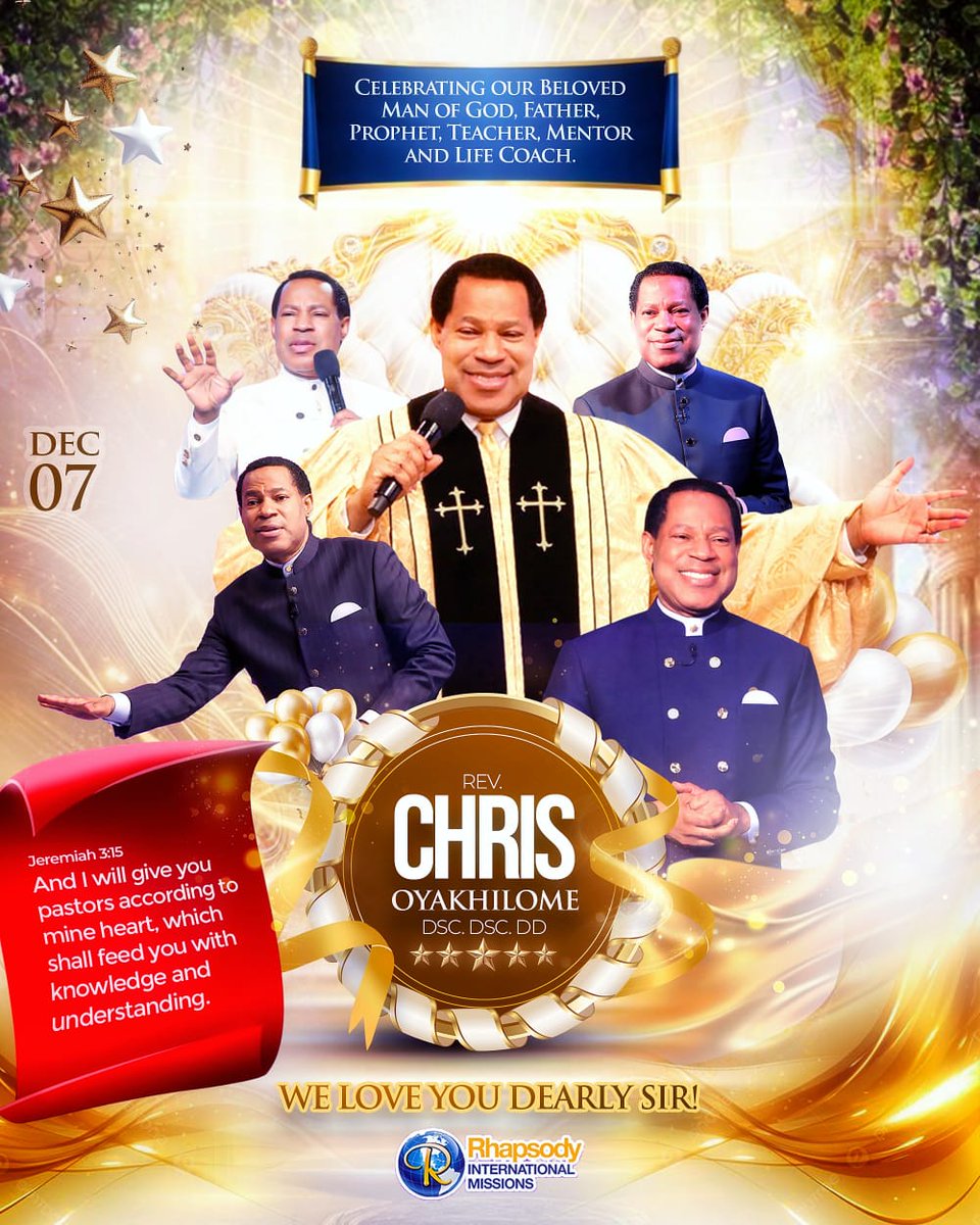 The things I have learnt from the Man of God Pastor Chris!!!
Only him could have taught me!

Happy Birthday Pastor Sir I love you!.

#PastorChris 
#BoldAboutJesus