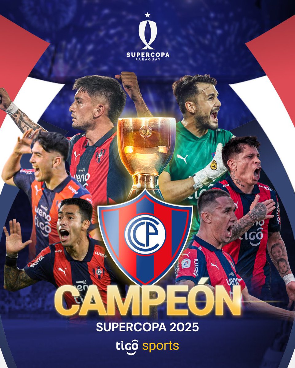 DALE CAMPEÓN DALE CAMPEÓN DALE CERRO DALE CERRO DALE CERRO SÚPER CAMPEÓN!

🌪️❤️💙