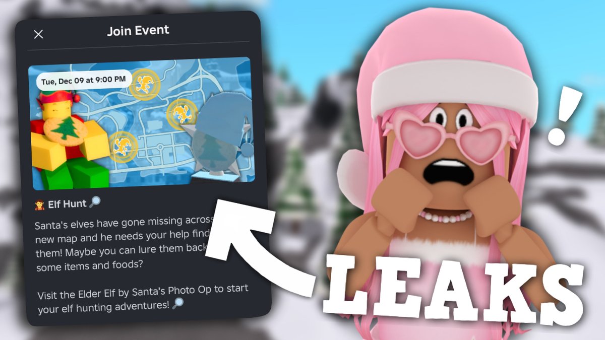 NEW ELF HUNT LEAK??????🚨

practically giggling and kicking my legs in excitement 

youtube.com/watch?v=0-wJ-E…