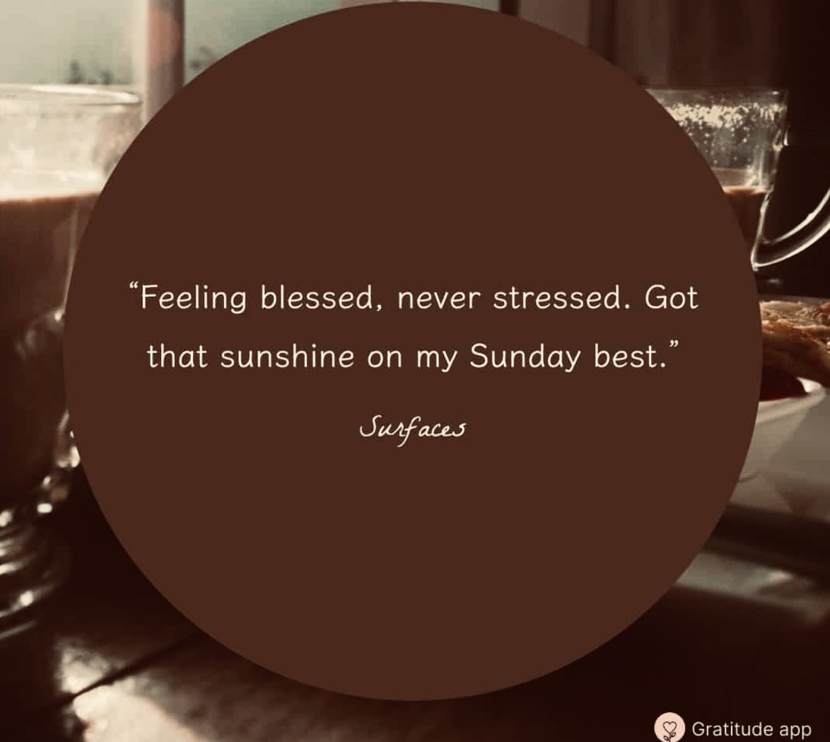 Do you agree (and why?) that   “A Sunday well spent brings a week of content”.  -  Proverbs

[like,RT and, comment. 7 blessings for today]
#day7of12daysofblessings