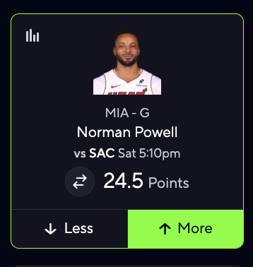 ADBestPicks's tweet photo. NBA POTD

Norman Powell - 24.5 PTS - OVER

Check the replies for more stats ⬇️

Level up your player prop research at https://t.co/HcpfqHz42F

Join Premium for all picks, optimizers and access to propshop!
https://t.co/VhuRkZKVBQ

#NBATwitter #PrizePicks #GamblingTwitter #PrizePickNBA #NBA #GamblingX