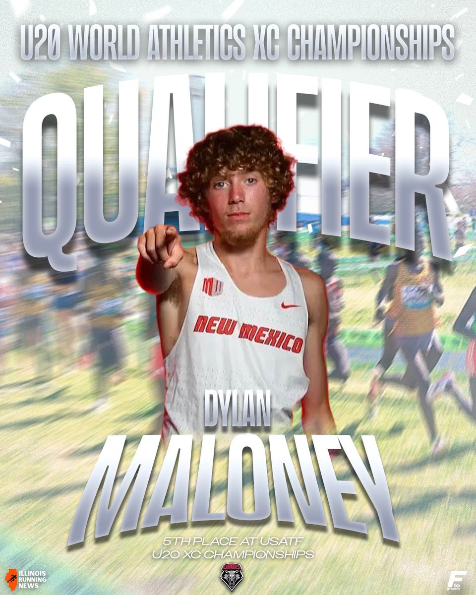 IllinoisRunNews's tweet image. Congrats to Dylan Maloney who qualifies to be part of Team USA at the World Championships as part of the U20 team!