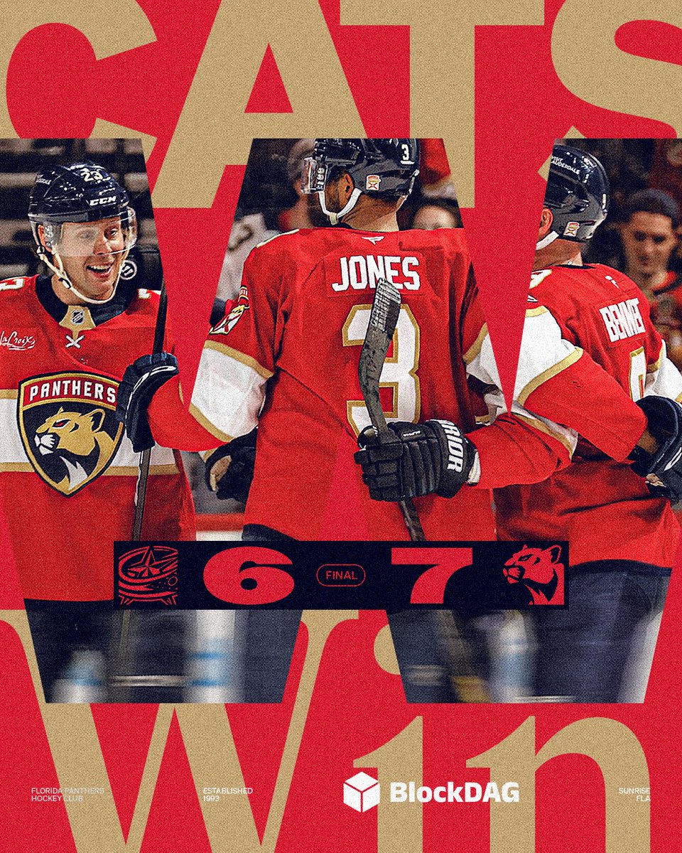 FlaPanthers's tweet image. kicking off 6-7 weekend with a 6-7 CATS WINNNNN!!!!