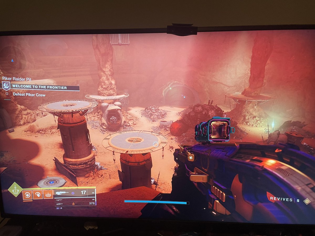 RTG1031's tweet photo. @Bungie care to explain the bugs in the renegades dlc??? I’m at the part where I need to take out the Piker Crew yet there’s no Piker Crew… https://t.co/oukKRKdBsK