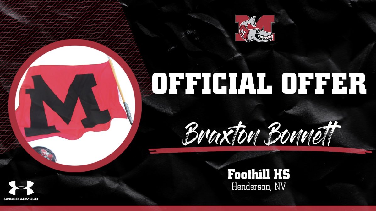 After a great conversation with <a href="/keegan_linwood/">Keegan Linwood</a>, I am blessed to announce I have received my 13th offer from Muskingum University!
<a href="/CoachJustinBro/">Coach Justin Brown</a> <a href="/Foothillhsfb/">Foothill Falcons Football</a> <a href="/AlphaRecruits15/">Will Snowden</a> <a href="/PrepRedzoneNV/">Prep Redzone Nevada</a> <a href="/BlairAngulo/">Blair Angulo</a> <a href="/RealEdRankin/">E. Rankin</a> <a href="/JoeArrigo_/">Joe Arrigo</a> <a href="/ZReyes_PRZ/">Zack Reyes</a> <a href="/raybrewer21/">Raymond Brewer</a> <a href="/247recruiting/">247Sports Recruiting</a> <a href="/702HSFB/">702 HSFB</a>