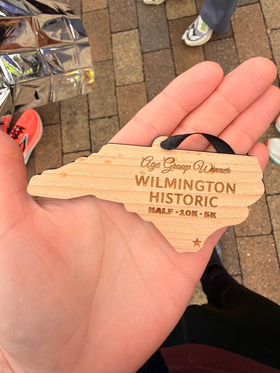 Nice to finish out the year with a top-5 finish and 1st in the age group!