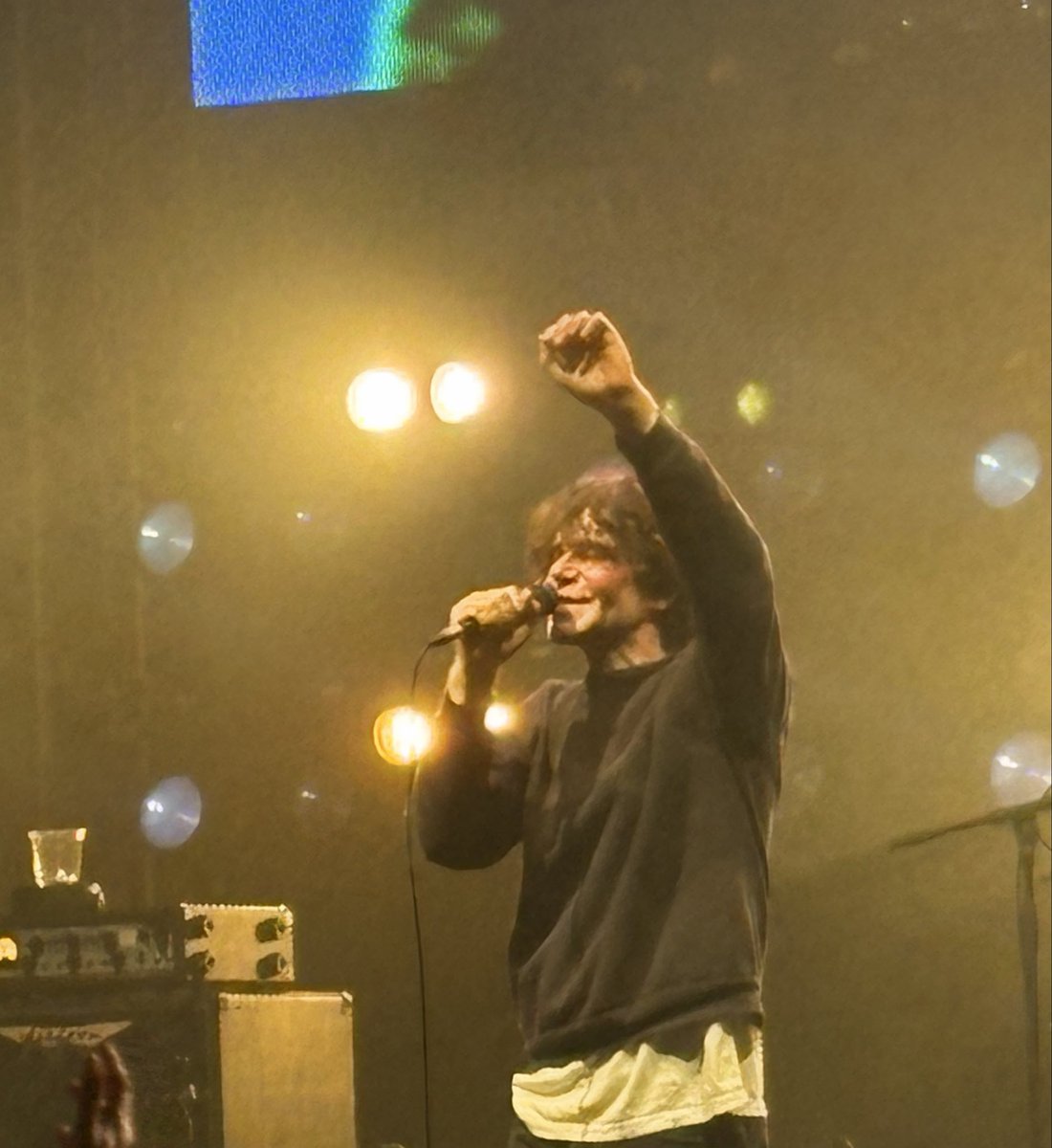 Brilliant gig from <a href="/thecharlatans/">The Charlatans</a> in Leeds tonight. Fantastic (and rare) to see someone enjoying themselves on stage as much as <a href="/Tim_Burgess/">Tim Burgess</a>. If you’re going to one of their shows, you’re in for a treat.
