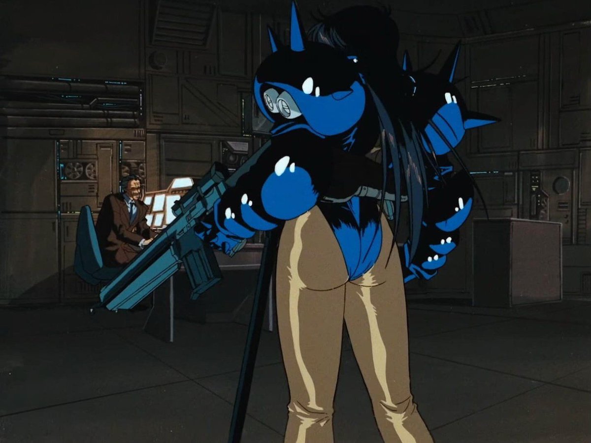 Cyber armor from Angel Cop (1989)