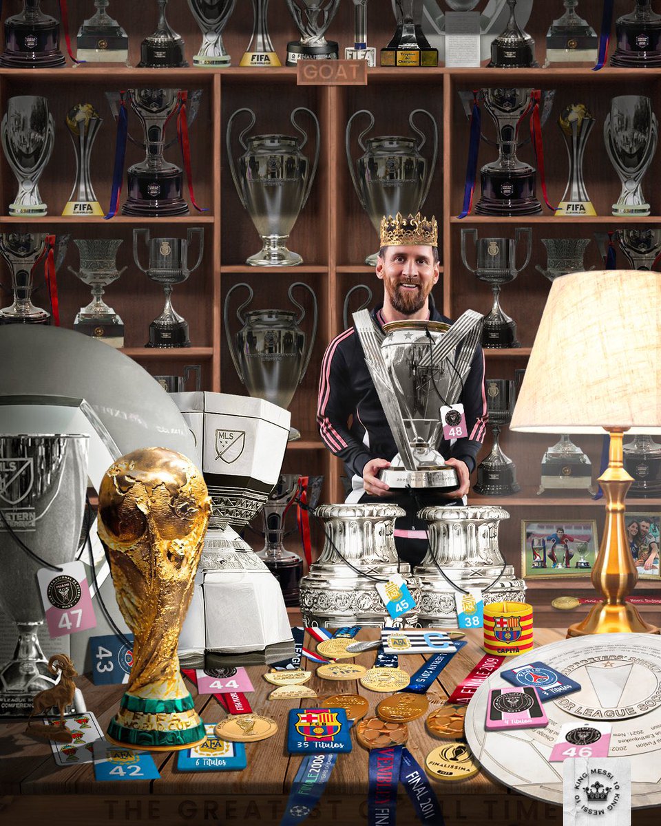 Nadie de natación.
Nadie de básquet.
Nadie de tenis.

Ni nadie de fútbol.

Nadie se acerca a Messi.