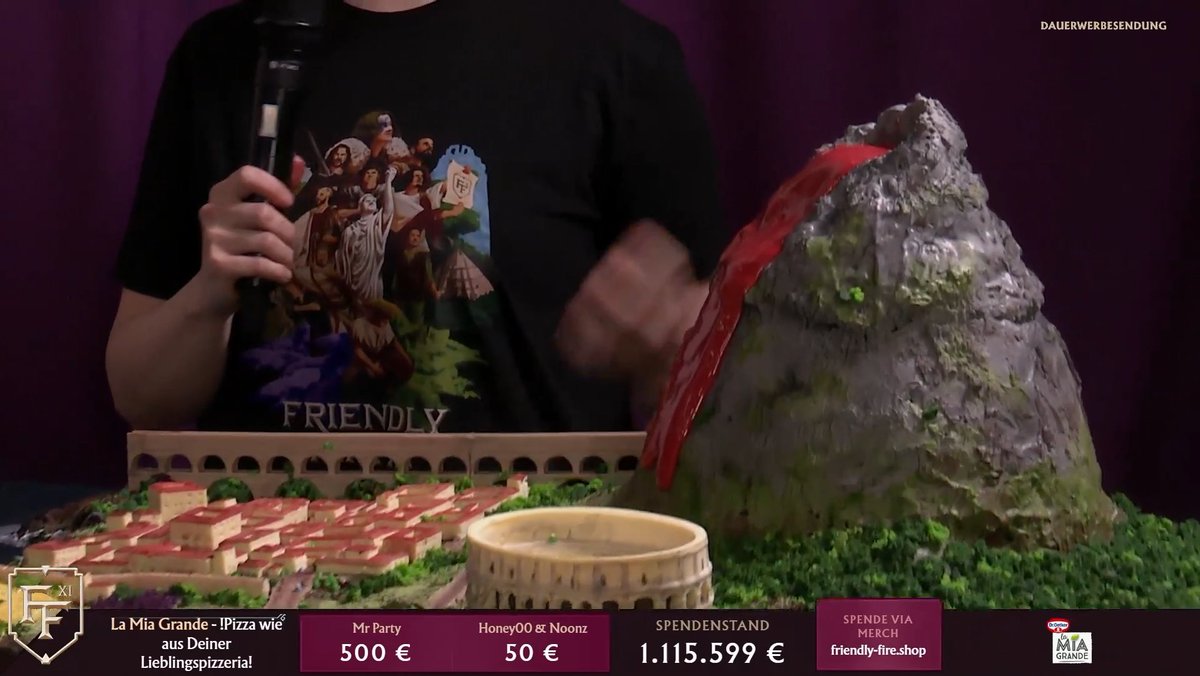 Wie geil ist denn der Anno 117 Kuchen von <a href="/Kittycatcakes_/">KittyCatCakes</a> für #FriendlyFire11 geworden 😱🥰

Mit Aquädukt und fließendem Wasser und Vulkan mit fließender Lava😍